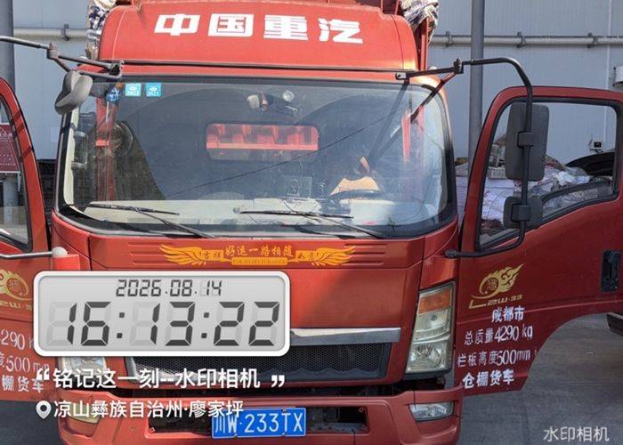 二手重汽HOWO轻卡 115马力 载货车