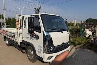 二手福田 奥铃M卡 142马力 3.94米排半栏板小卡(气刹)(国六) 单桥 全柴二手载货车 蓝牌