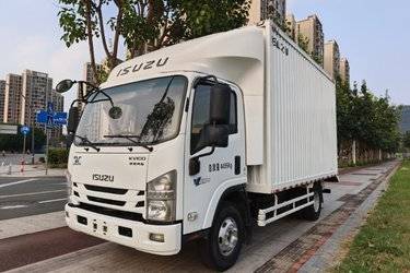 二手庆铃 五十铃KV100 120马力 4.17米单排厢式轻卡(国六)(气刹)(国六) 单桥 庆铃五十铃二手载货车 蓝牌