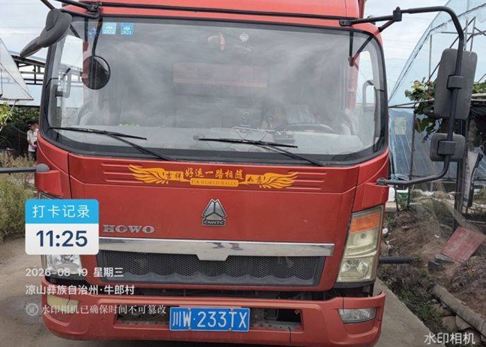 二手重汽HOWO轻卡 115马力 载货车