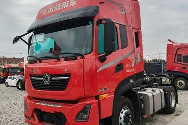 二手东风商用车 天龙KL重卡 465马力 6X4牵引车(国六) 双驱 康明斯二手牵引车 黄牌图片