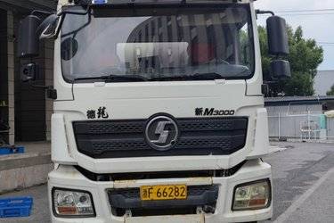 二手陕汽重卡 德龙新M3000 标准版 340马力 8X4 7.49方混凝土搅拌运输车(国五) 前四后八 潍柴二手搅拌车