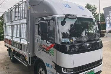 二手远程 星智H8E 智运版 4.5T 4.1米单排纯电动仓栅式轻卡  二手电动卡车电动载货车