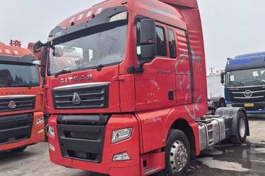 二手中国重汽 汕德卡SITRAK G7重卡 510马力 4X2 AMT自动挡牵引车(国六) 单桥 曼二手牵引车 黄牌