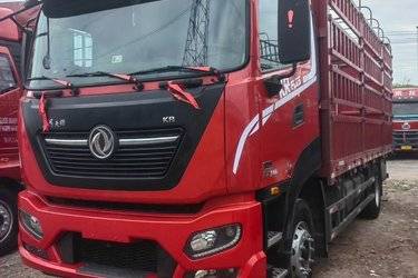 二手东风商用车 天锦KR PLUS 舒适版 290马力 4X2 6.8米仓栅式载货车(高顶三卧)(国六) 单桥 东风康明斯二手载货车 黄牌