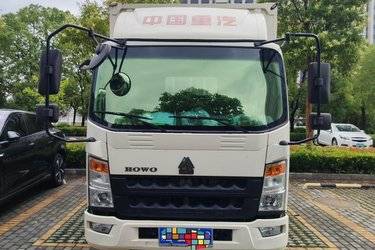 二手中国重汽HOWO 追梦 130马力 4.15米单排厢式轻卡(万里扬)(国六) 单桥 潍柴二手载货车 蓝牌