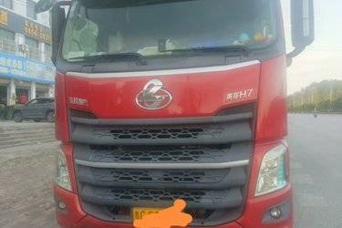 二手东风柳汽 乘龙H7pro 540马力 6X4 法士特12档 牵引车(国六) 双驱 玉柴二手牵引车 黄牌图片