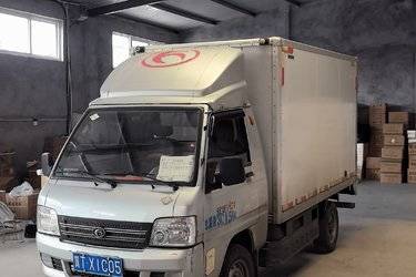 二手福田时代 驭菱VQ1 1.1L 60马力 汽油 单排厢式微卡(国五) 单桥 五菱柳机二手载货车 蓝牌图片