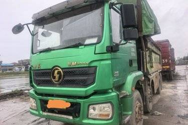 二手陕汽重卡 德龙新M3000 标准版 400马力 8X4 6.5米自卸车(国五) 前四后八 康明斯二手自卸车 黄牌