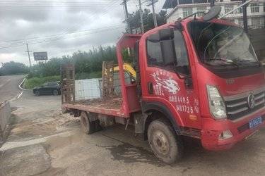 二手平板运输车 中国重汽成都商用车 瑞狮 160 5.3 4X2