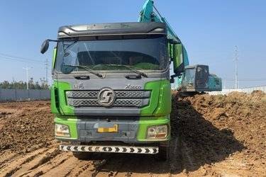 二手陕汽重卡 德龙X3000 城建加强版 400马力 6X4 5.8米自卸车(国五) 后八轮 潍柴二手自卸车 黄牌