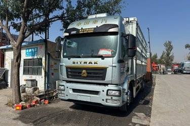 二手中国重汽 汕德卡SITRAK G5S 豪华版 330马力 4X2 6.8米仓栅式载货车(国六) 单桥 曼二手载货车 黄牌