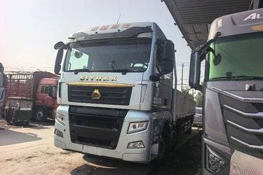 二手中国重汽 汕德卡SITRAK G7S 350马力 6X2 9.6米AMT自动档仓栅式载货车(国六) 前四后四 曼二手载货车 黄牌
