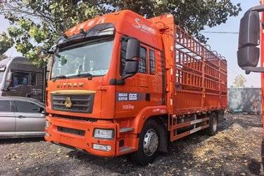 二手中国重汽 汕德卡SITRAK G5S 豪华版 330马力 4X2 6.8米仓栅式载货车(国六) 单桥 曼二手载货车 黄牌