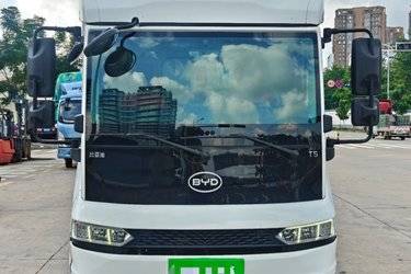 二手比亚迪T5EV 财富版 4.5T 4.03米单排纯电动仓栅式轻卡94.3kWh  二手电动卡车电动载货车