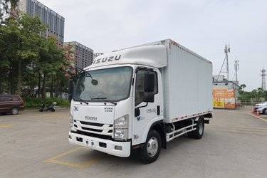 二手庆铃 五十铃KV100 120马力 4.13米单排厢式轻卡(国六) 单桥 庆铃五十铃二手载货车 蓝牌