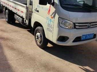 二手福田 祥菱M2 2.0L 122马力 CNG 3.7米单排栏板微卡(国六) 单桥 北汽福田二手载货车 蓝牌