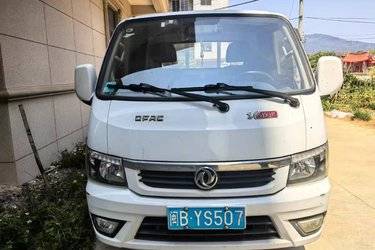 二手东风途逸 T5 1.5L 110马力 3.4米单排栏板小卡(国五) 单桥 玉柴二手载货车 蓝牌图片