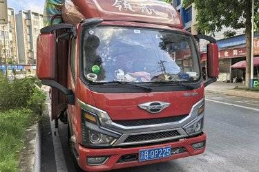 二手福田 时代领航G5 150马力 4.18米单排仓栅式轻卡(国六) 单桥 云内动力二手载货车 蓝牌图片