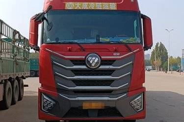 二手福田 欧曼GTL星翼Pro版 8.5L柴油 360马力 6X2 采埃孚9档 AMT自动档 9.58米厢式载货车(国六) 前四后四 福田康明斯二手载货车 黄牌图片