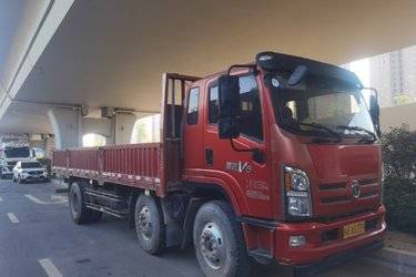二手飞碟奥驰 V6系列 200马力 6X2 6.8米栏板载货车(国五) 前四后四 玉柴二手载货车 黄牌图片