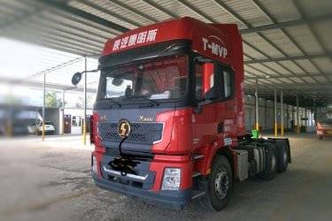 二手陕汽康明斯 德龙X3000 轻量化 钜惠版 440马力 6X4牵引车(国五) 双驱 康明斯二手牵引车 黄牌图片