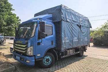 二手江淮运多多N8 2.5L柴油 176马力 法士特8档 4.18米单排仓栅式轻卡(国六) 单桥 云内动力二手载货车 蓝牌图片