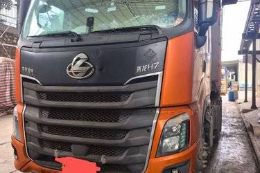 二手东风柳汽 乘龙H7重卡 580马力 6X4牵引车(国五) 双驱 玉柴二手牵引车 黄牌图片