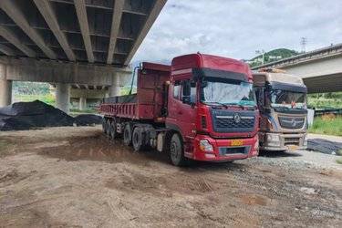 二手东风商用车 天龙VL重卡 2019款 450马力 6X4牵引车(485后桥)(国五) 双驱 雷诺二手牵引车 黄牌图片