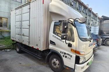 二手江淮 帅铃ES6 4.5T 4.15米单排纯电动厢式轻卡  二手电动卡车电动载货车图片