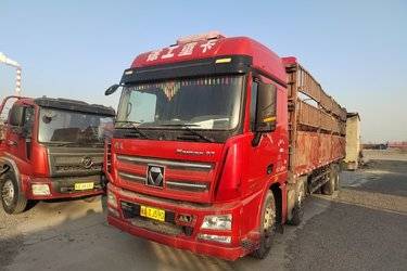 徐工 漢風(汉风)G5 轻量化版 350马力 8X4 9.6米仓栅式载货车(国五) 前四后八 潍柴二手载货车 黄牌