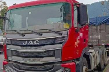 江淮 格尔发K5W重卡 轻量化版 420马力 6X4牵引车(国五) 双驱 江淮动力二手牵引车 黄牌