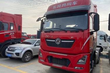 东风商用车 天龙KL重卡 490马力 6X4 牵引车(国六) 双驱 康明斯二手牵引车 黄牌