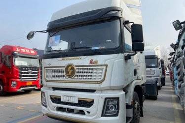 陕汽重卡 德龙X5000 经典版 530马力 6X4 LNG牵引车(国六) 双驱 康明斯二手牵引车 黄牌