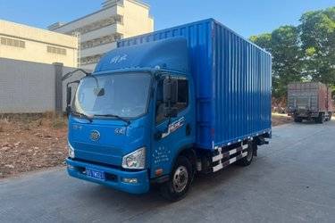 解放 J6F 130马力 4.16米单排厢式轻卡(国五) 单桥 一汽解放二手载货车 蓝牌