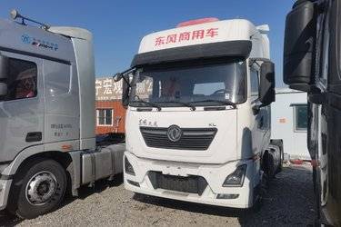 东风商用车 天龙KL重卡 465马力 4X2 AMT自动挡牵引车(国六) 单桥 雷诺二手牵引车 黄牌