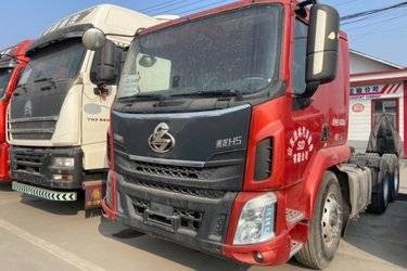 东风柳汽 乘龙H5 460马力 6X4牵引车(国六) 双驱 潍柴二手牵引车 黄牌