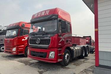 陕汽重卡 德龙X5000 尊享版 480马力 6X4牵引车(国六) 双驱 潍柴二手牵引车 黄牌