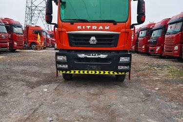 二手重汽汕德卡SITRAK G5S 350马力 4X2 中国重汽12档 6.8米仓栅式载货车(国六) 单桥 曼二手载货车 黄牌