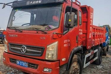 二手大运 运途 160马力 4X2 4.2米自卸车(国五) 单桥 玉柴二手自卸车 黄牌图片