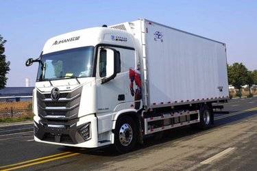 二手冷藏车 欧曼重卡(原福田欧曼) 欧曼GTL星翼版 350 6.8 4X2