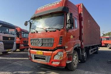 二手东风商用车 天龙重卡 270马力 6X4载货车底盘(国五) 6X4 康明斯二手载货车 黄牌图片