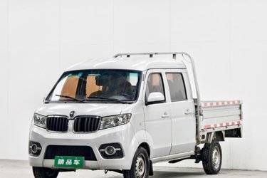 二手金杯 T32 1.3L 82马力 汽油 2.06米双排微卡(国五) 单桥 新光华晨二手载货车 蓝牌图片