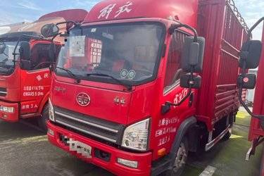 解放 J6F 160马力 4.16米单排仓栅式轻卡(8挡)(国五) 单桥 一汽二手载货车 蓝牌