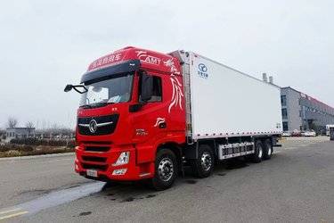 二手冷藏车 东风商用车 天龙旗舰KX 580 9.25 8X4