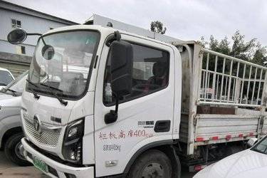 二手福田奥铃 智蓝EL 4.5T 4.18米单排纯电动栏板轻卡  二手电动卡车电动载货车图片