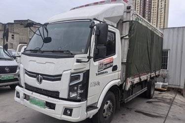 二手飞碟HV5 4.5T 4.15米单排插电式增程混合动力仓栅式轻卡41.6kWh  二手电动卡车电动载货车图片