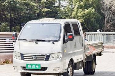 二手福田 祥菱V1 1.3L 87马力 汽油 2.3米双排翼开启厢式微卡(国五) 单桥 五菱柳机二手载货车 蓝牌图片