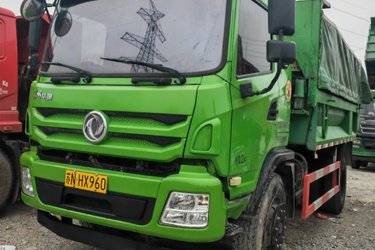 二手东风华神 T3 180马力 4X2 4米自卸车(国六)(速比5.57)(国六) 单桥 玉柴二手自卸车 黄牌
