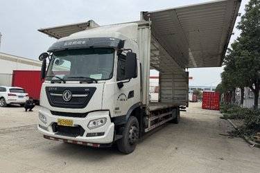 二手东风商用车 天锦KR 245马力 4X2 9.8米厢式载货车(高顶)(国五) 单桥 康明斯二手载货车 黄牌图片